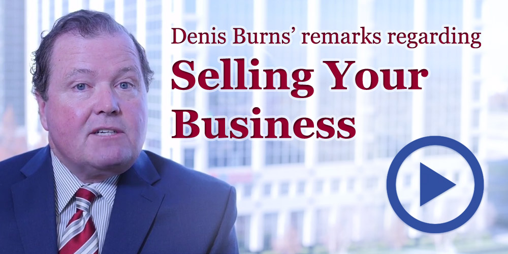 Denis Burns - Selling Your Business